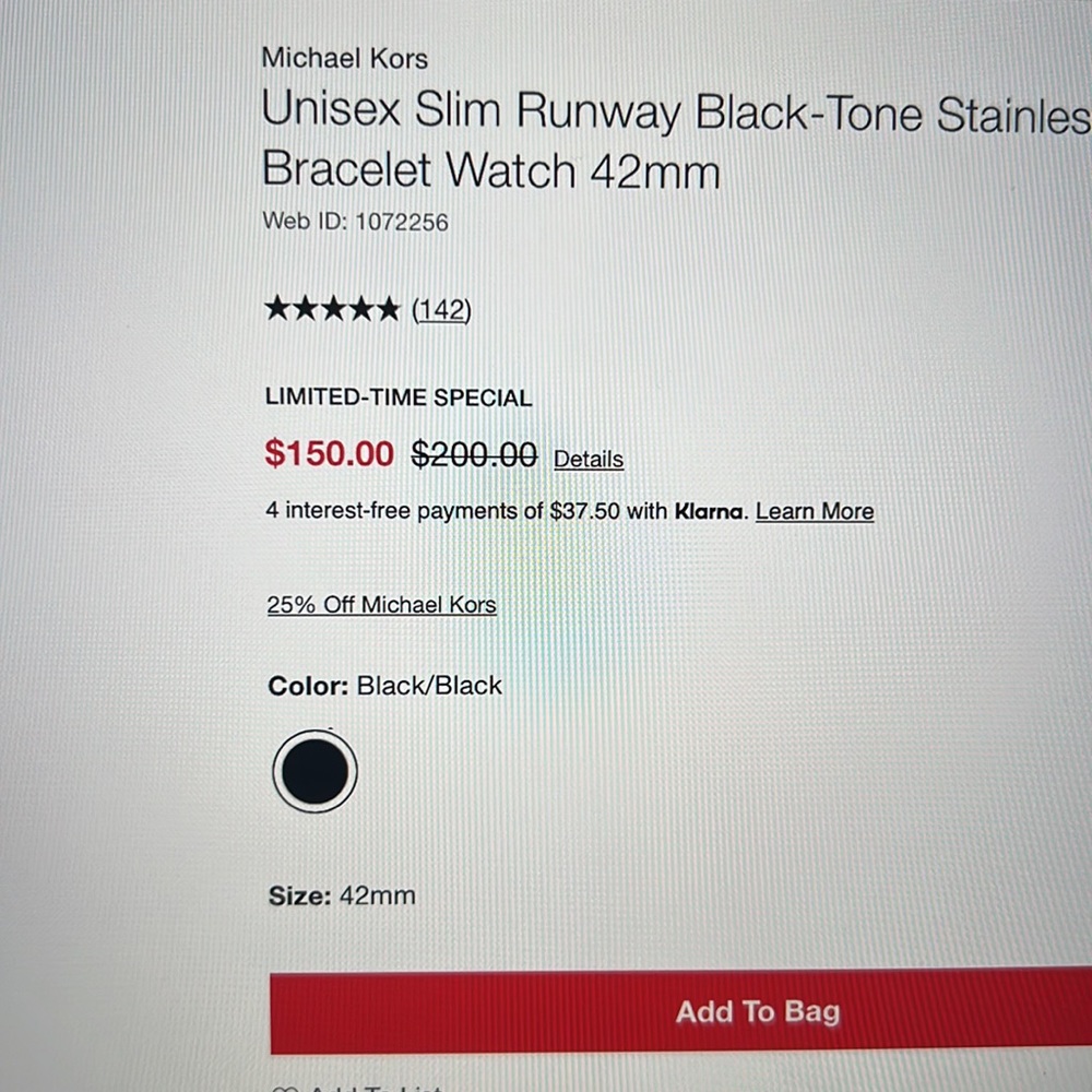 Michael Kors Watch - Picture 3 of 3